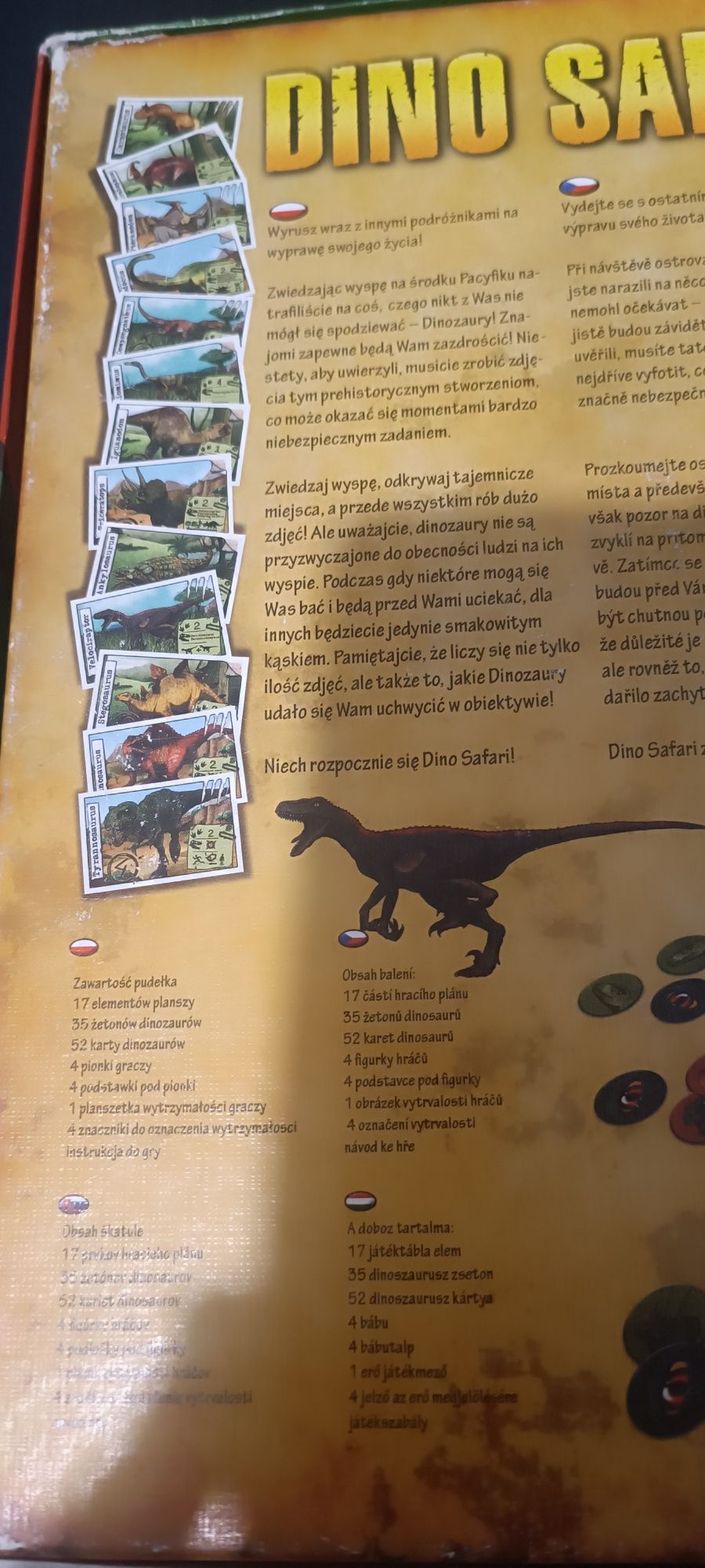 Sprzedam grę planszową DINO SAFARI