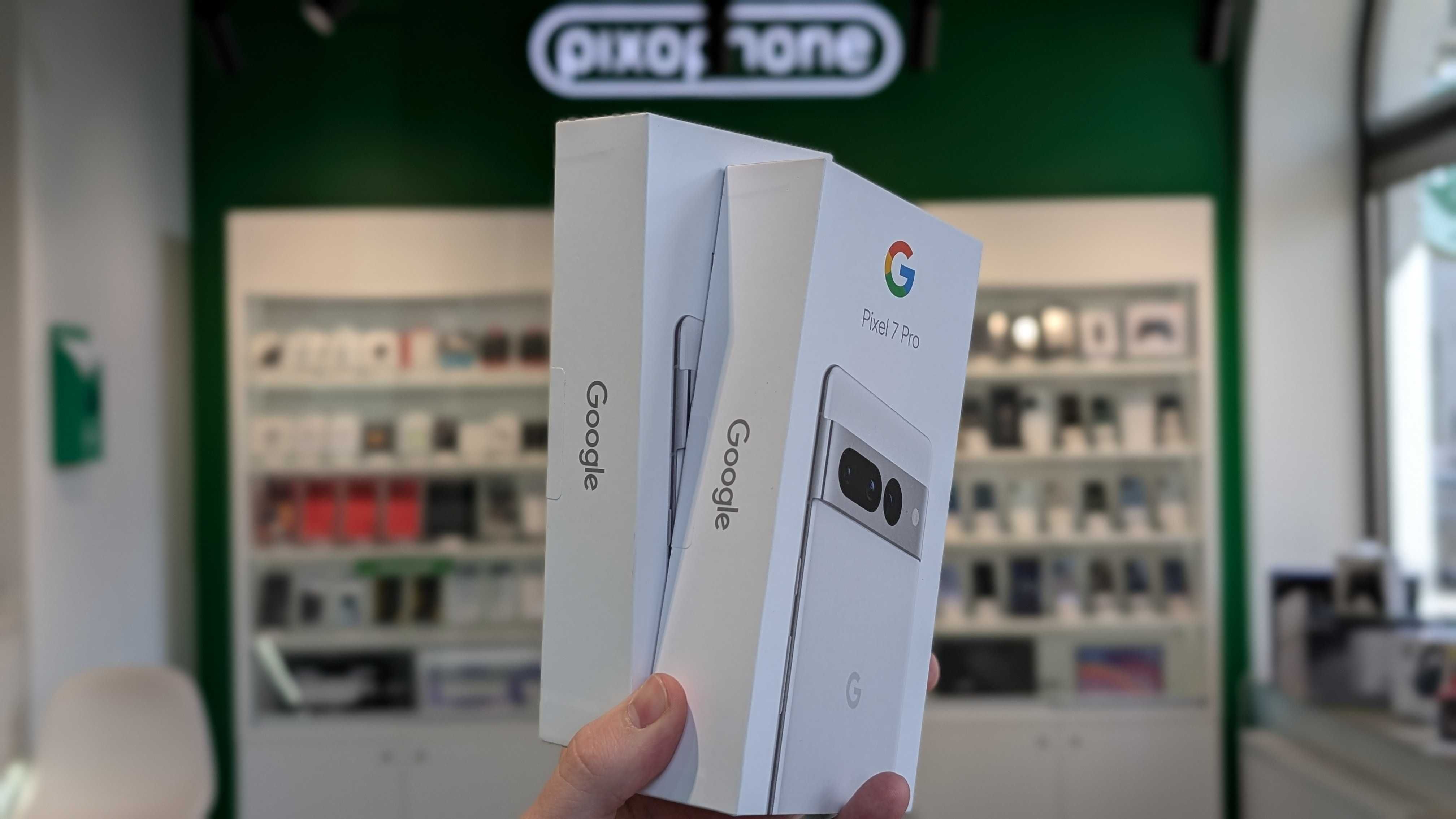 Магазин NEW Google Pixel 7 Pro 12/128GB Snow/Obsidian Гарантія