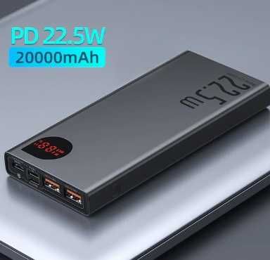 Павербанк повербанк Power Bank Baseus  20000 mAh 22.5W  Швидка зарядка