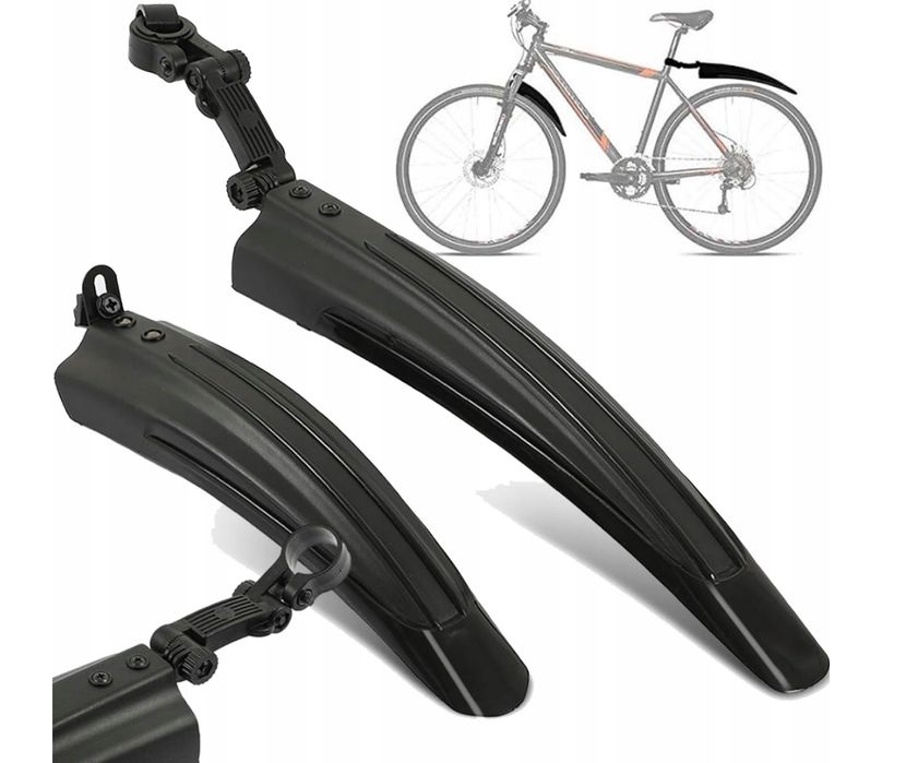 NOWE Błotniki rowerowe na rower 26/28 pro przód + tył