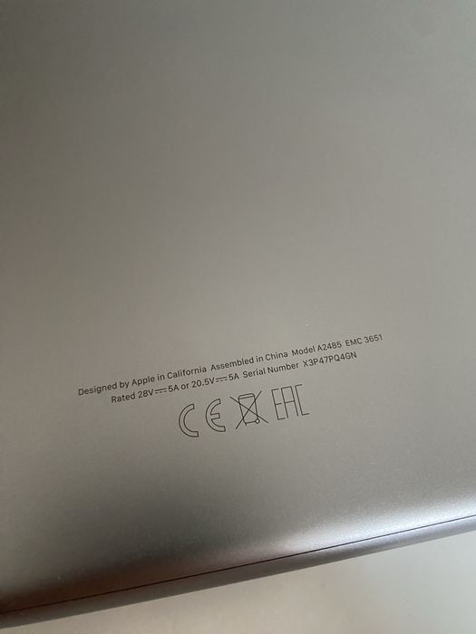 MacBook Pro M1 Pro 16GB 512GB 16inch