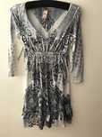 Vestido de festa/cocktail curto, tipo californiano, marca S-Twelve