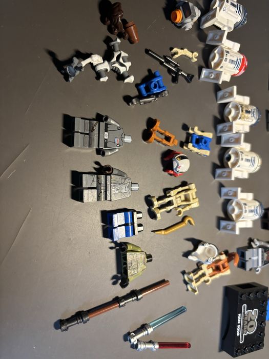 lego star wars części, figurki