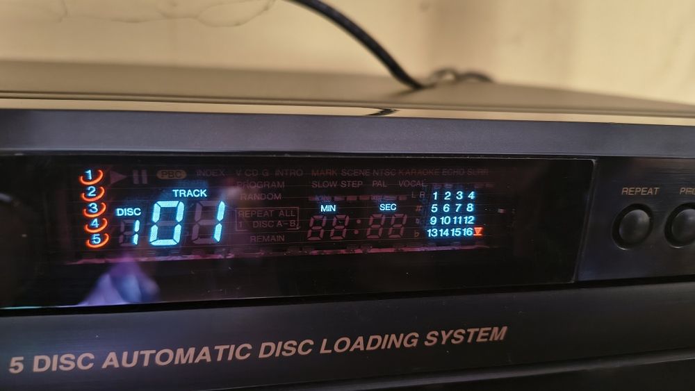 Denon DCM-270 odtwarzacz CD 5 płyt