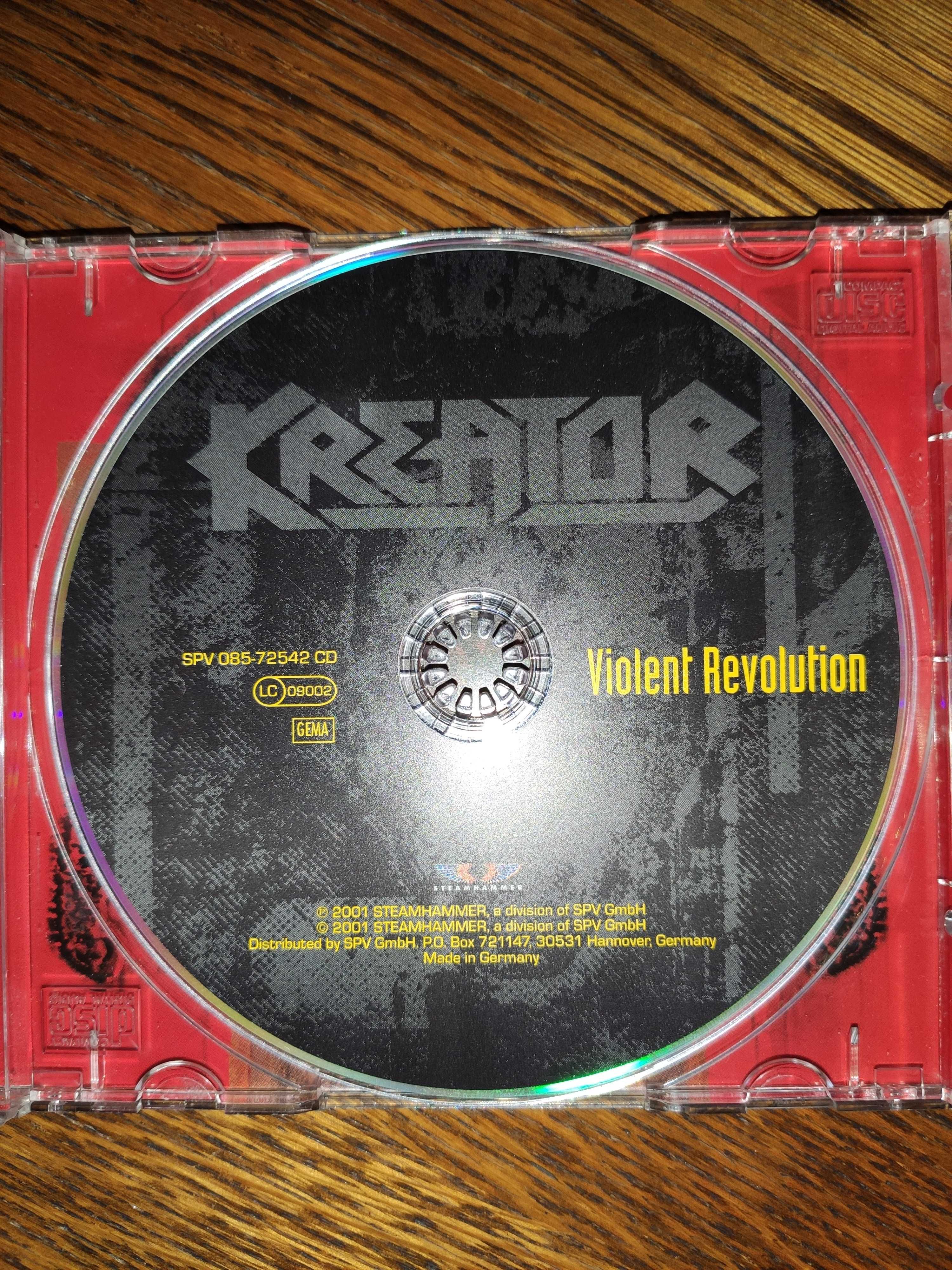 Kreator - Violent revolution, CD 2001, pierwsze, Germany