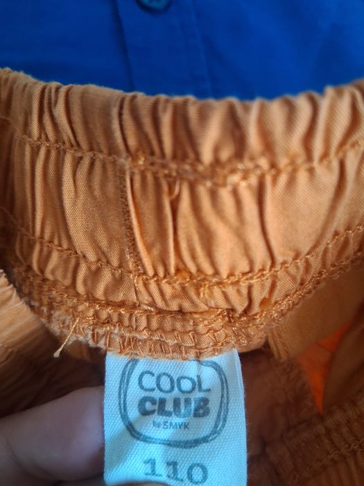 Nowy zestaw chłopięcy 110 koszula z kapturem spodnie Cool Club