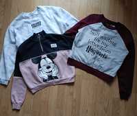 Bluzy H&M i Sinsay Myszka Mickey Harry Potter 146-152 cm