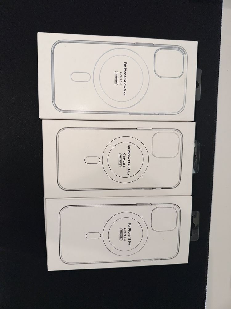 Capa transparente com MagSafe para iPhone