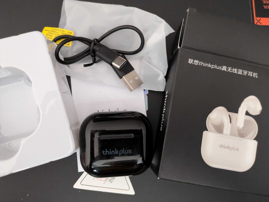 Auriculares Lenovo LP40 Thinkplus – Novos, Com Caixa