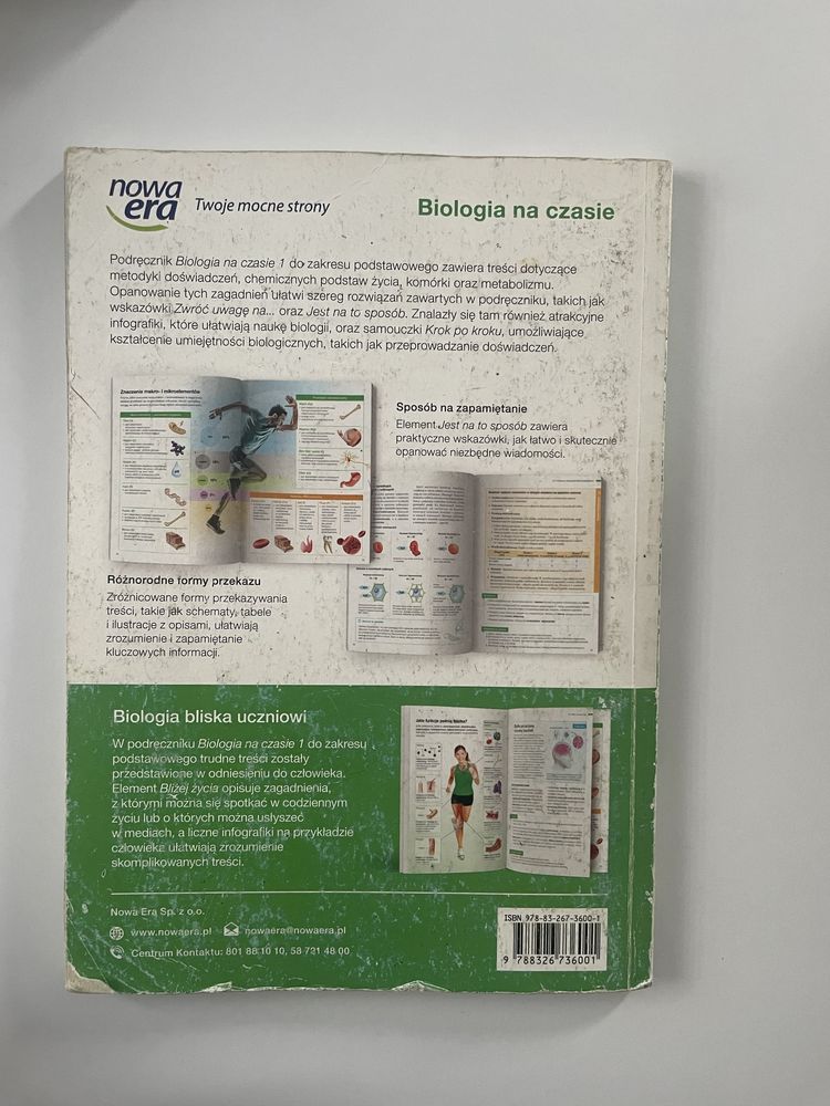 Podrecznik do biologi 1 klasa technikum/liceum