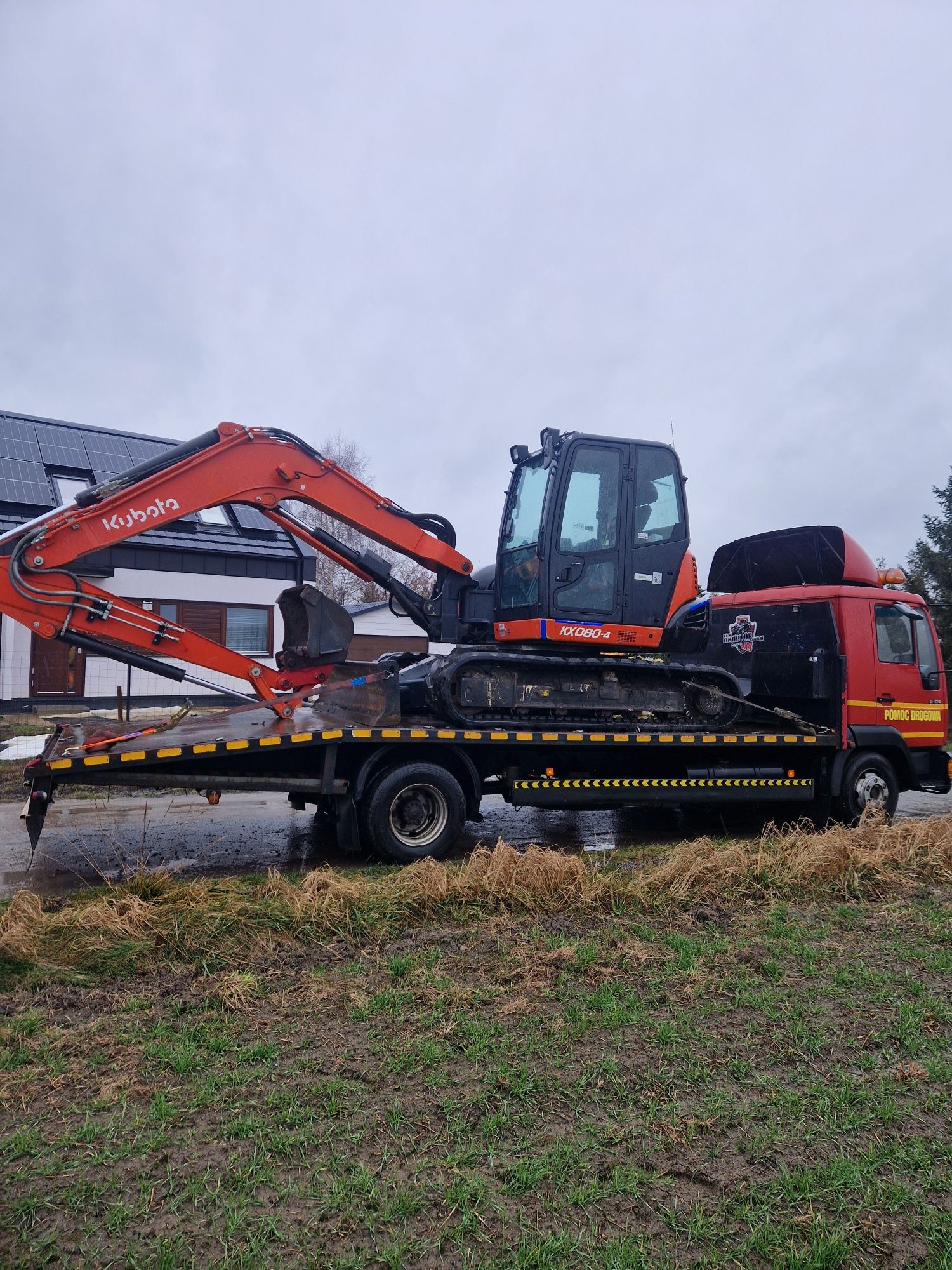 Man 12.74 auto laweta Pomoc Drogowa