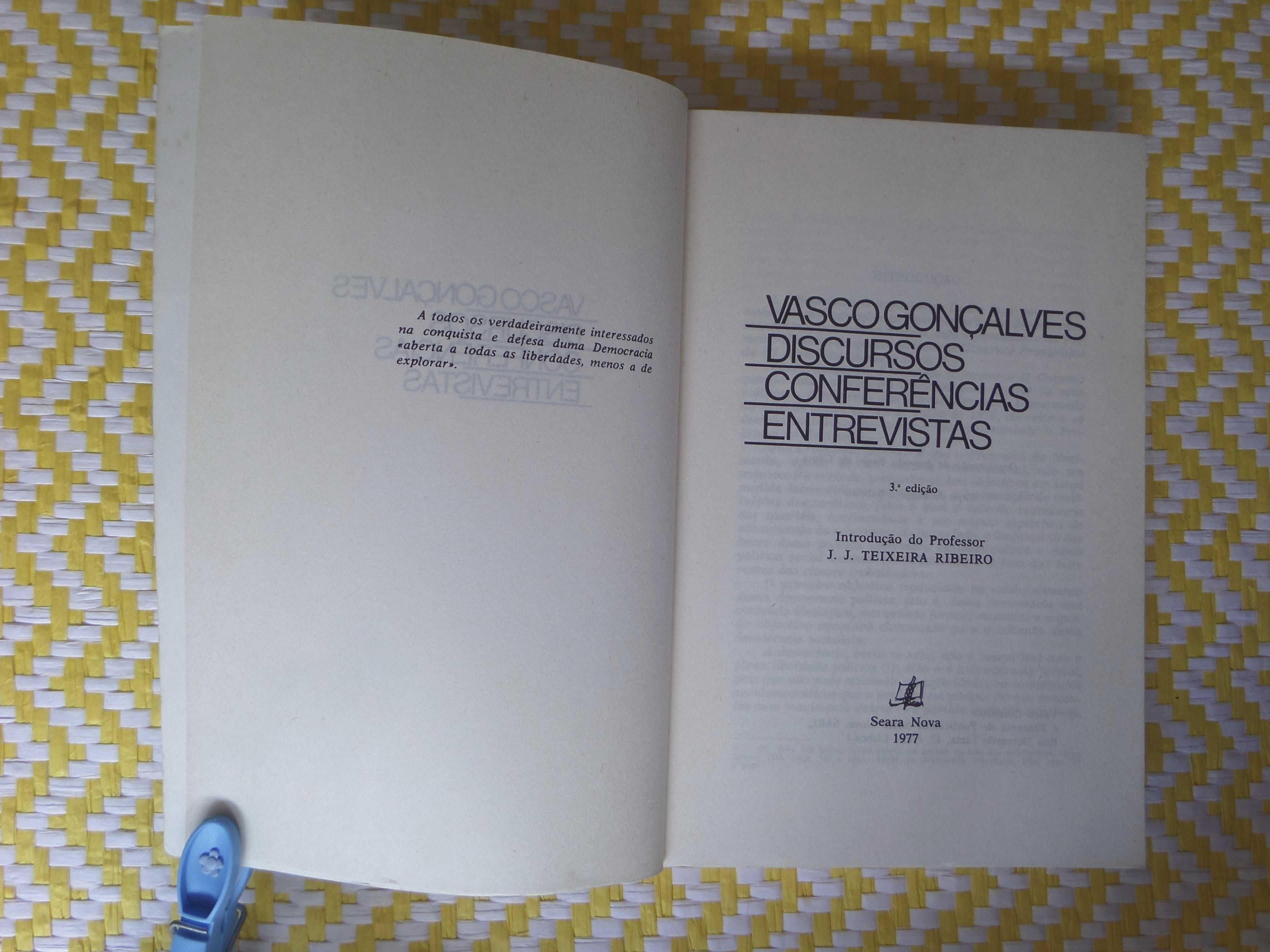 Vasco Gonçalves – Discursos – Conferências – Entrevistas.