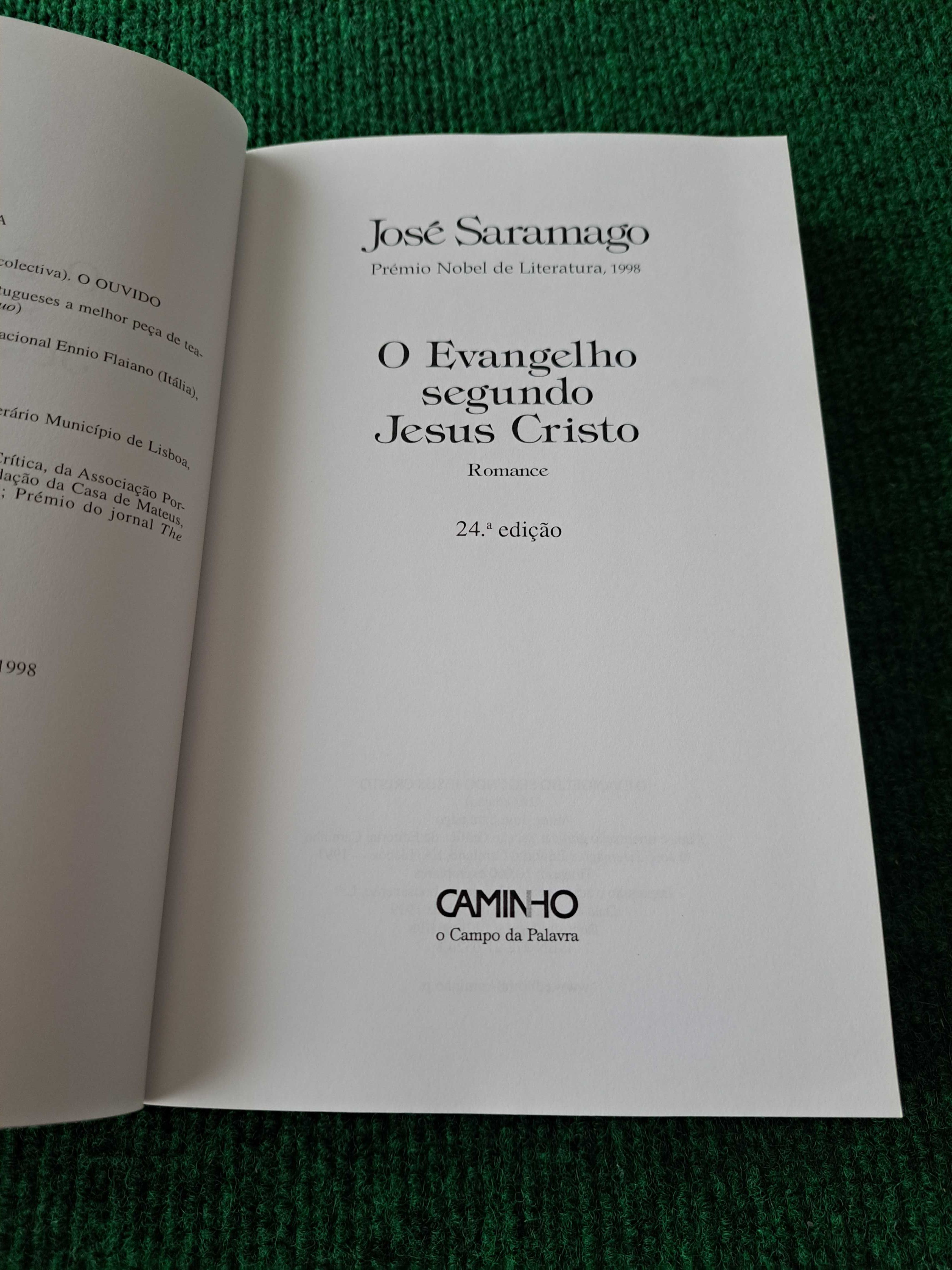 O Evangelho Segundo Jesus Cristo - José Saramago