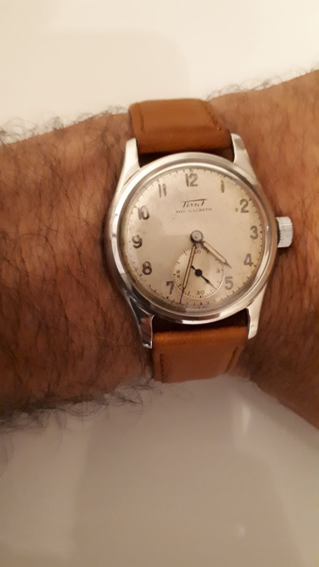 Relógio Antigo vintage Tissot Non Magnetic Cal.37,5