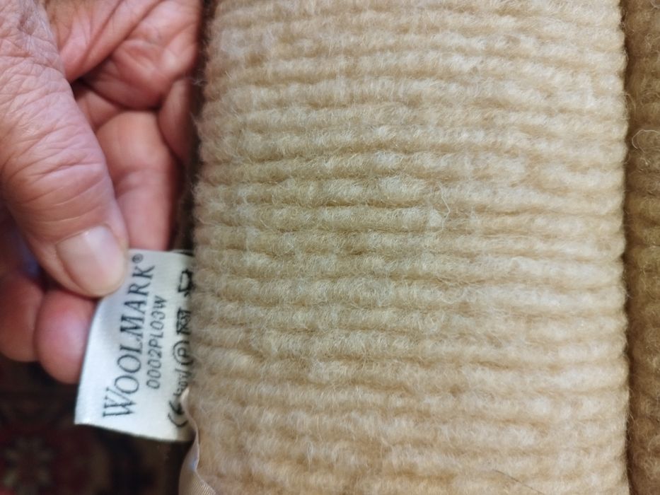 Materac nawierzchniowy -150/200 czysta wełna wielbłądzia