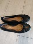 Clarks softwear wygodne skórzane baleriny półbuty 5.5 38