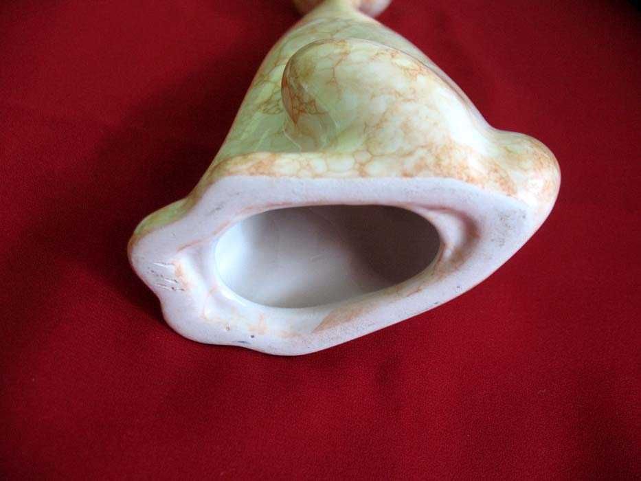 Kot - figurka smukła - ceramika - 25 x 7 x 9 cm