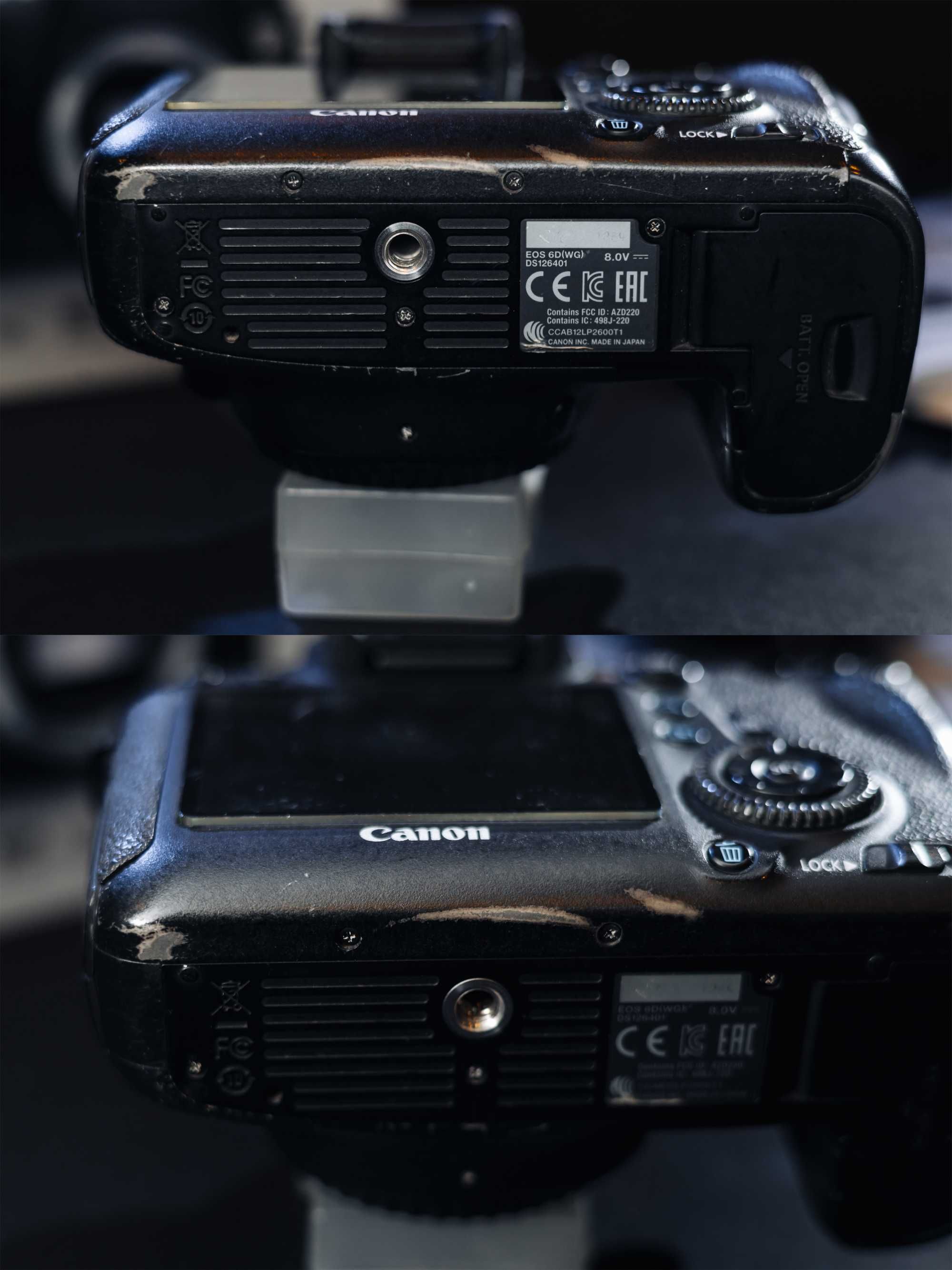 Canon 6D, повний коробковий коплект, пробіг 102тис.