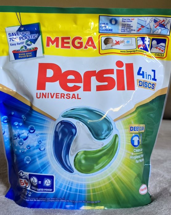 Kapsułki do prania Persil Universal 4in1 Discs 54 sztuki