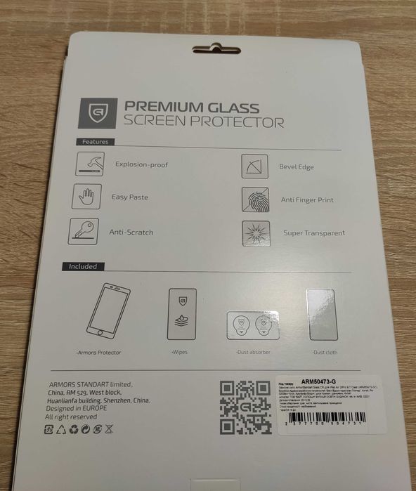 захисне скло 9.7" apple ipad air 2/pro 9.7 Premium Glass ARM50473-GCL