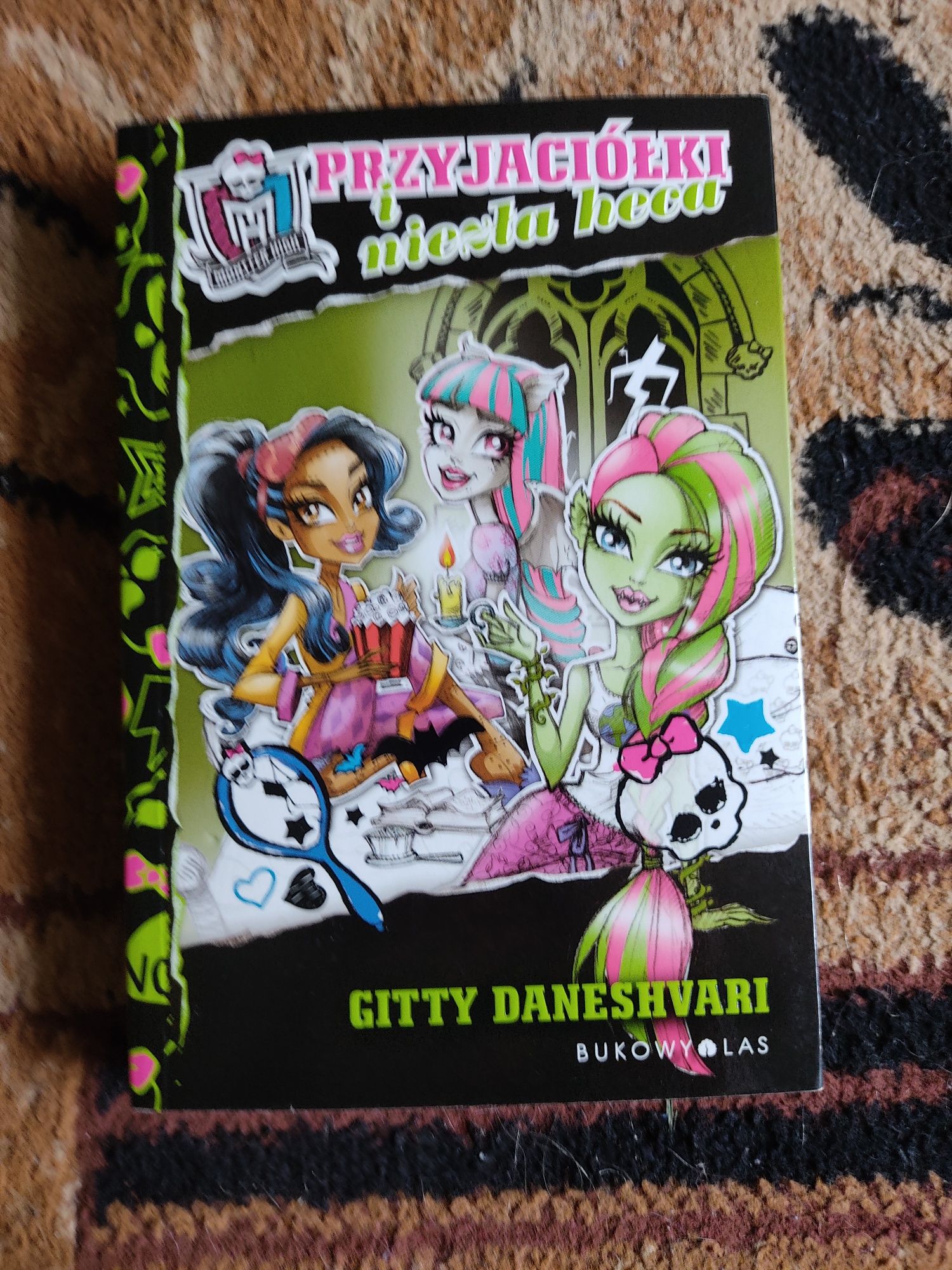 Monster High książka nowa Przyjaciółki i niezła heca