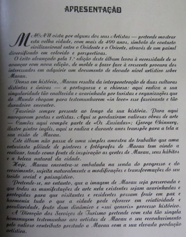 Conjunto 2 publicações de Macau (com Revista de Cultura n.º 1, 1987)