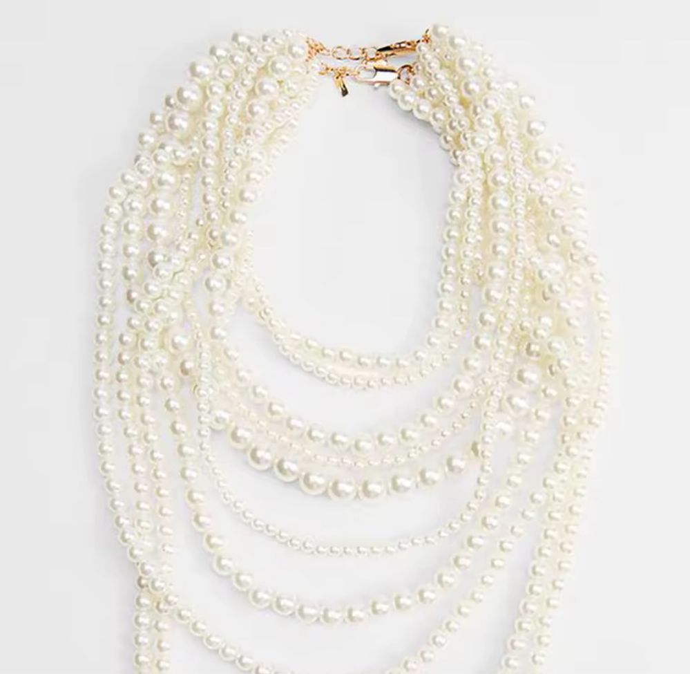 Colar de pérolas, Fio de pérolas, Zara