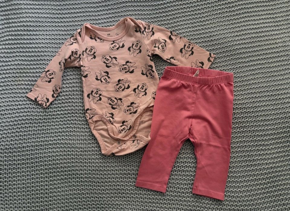 Zestaw H&M 68 body leginsy