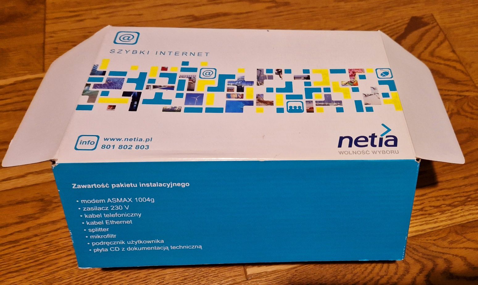 Modem Router Netia nowy nie używany