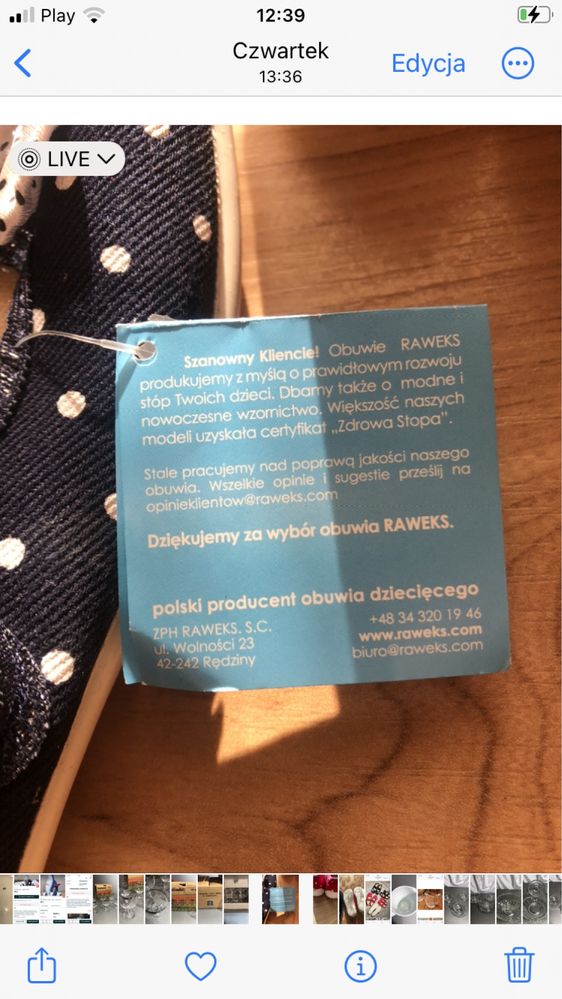Buty tenisówki dziecięce produkt polski rozm. od 25 do 33