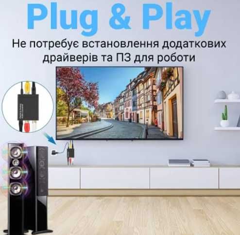 Аудіоконвертер перетворювач звуку з цифрового в аналоговий
