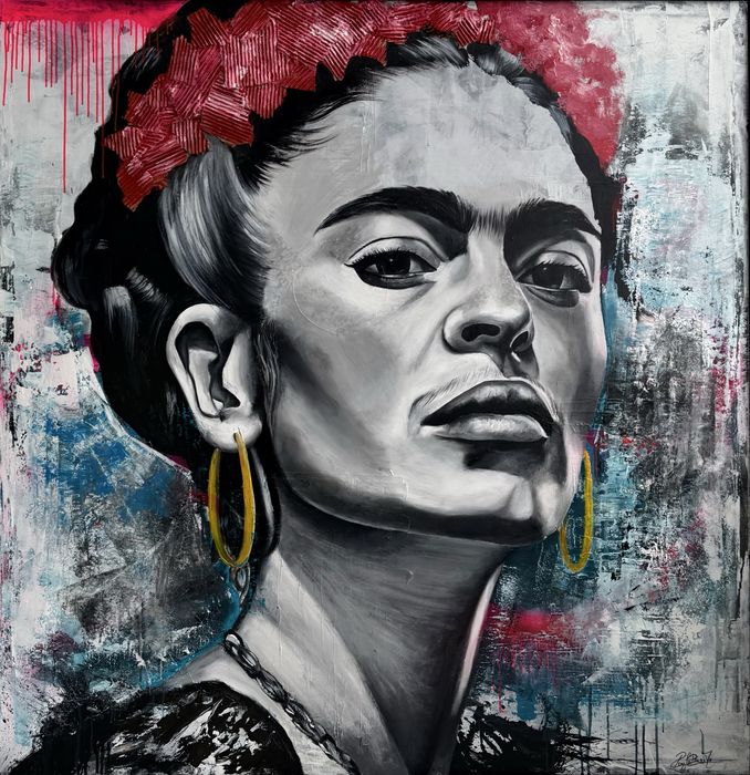 Pintura original artista Pauli Brito