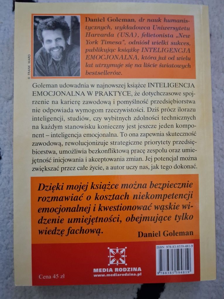 Książka Inteligencja emocjonalna w praktyce