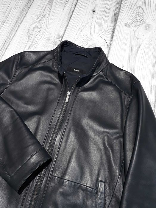 Шкіряна куртка Hugo Boss розмір 54 (XL)