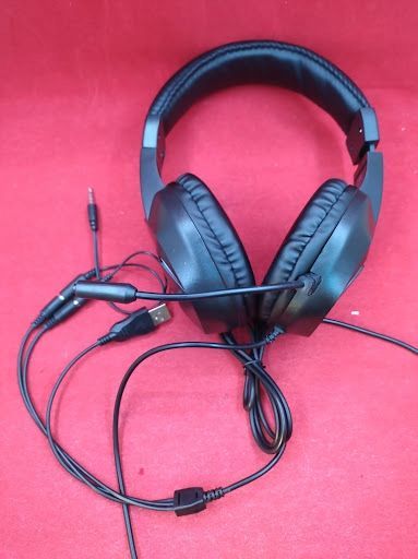 słuchawki nauszne mars gaming mh122 czarne mikrofon oświetlonie rgb