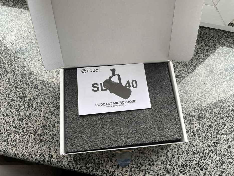 Динамічний мікрофон FDUCE SL40 White