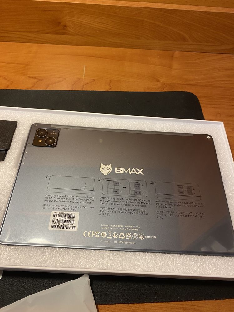 Планшет BMAX MaxPad I11 Plus , 8+8 ГБ ОЗУ 256 Гб ПЗУ