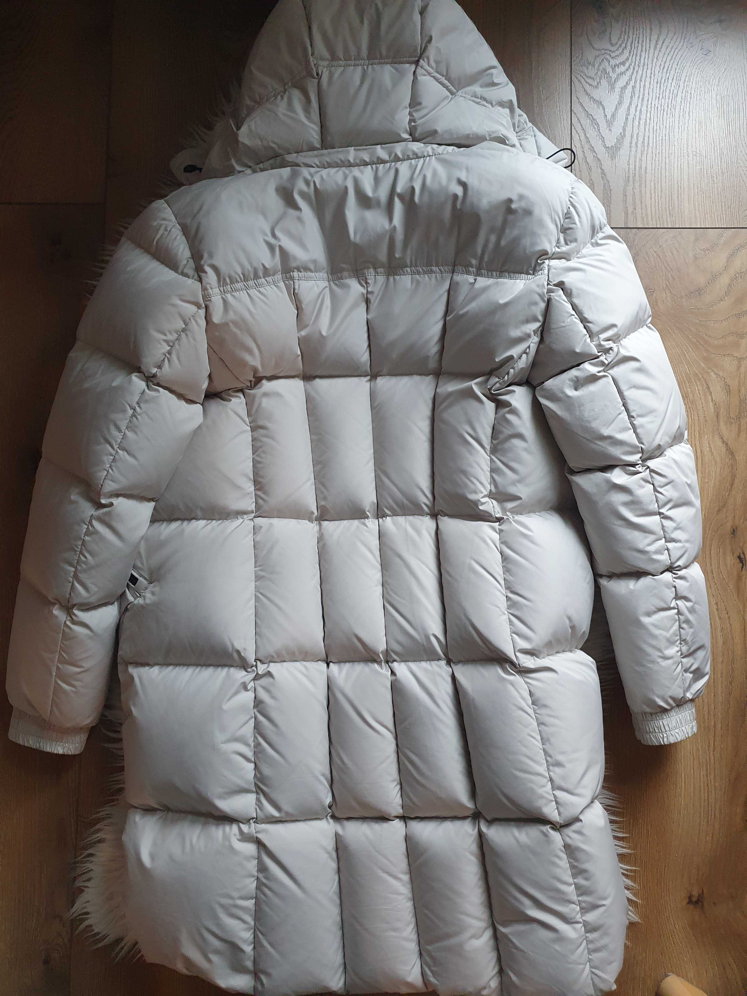 Puchowa kurtka płaszczyk Jan Mayen XS/S
