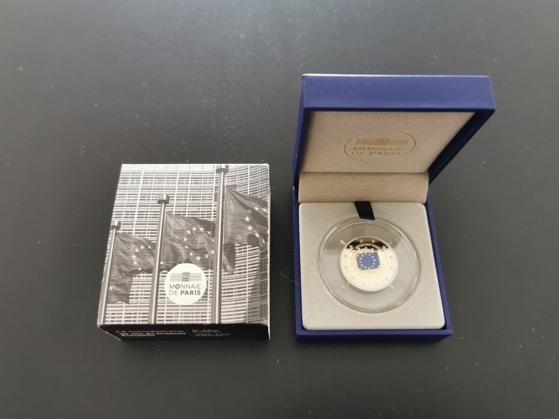 Moedas de 2 euros proof Coloridas França