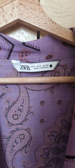 Zara bluzka/ marynarka we wzory w rozmiarze S