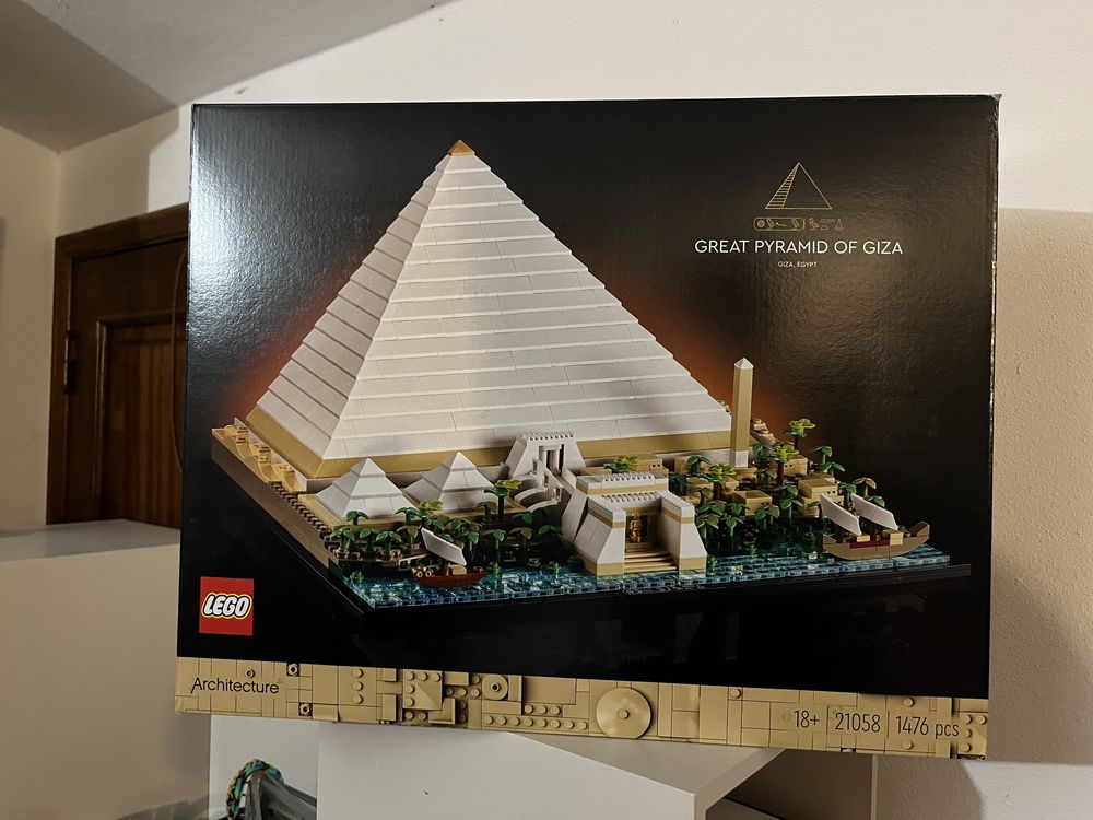 Lego 21058 - Grande Pirâmide de Gizé (selado)