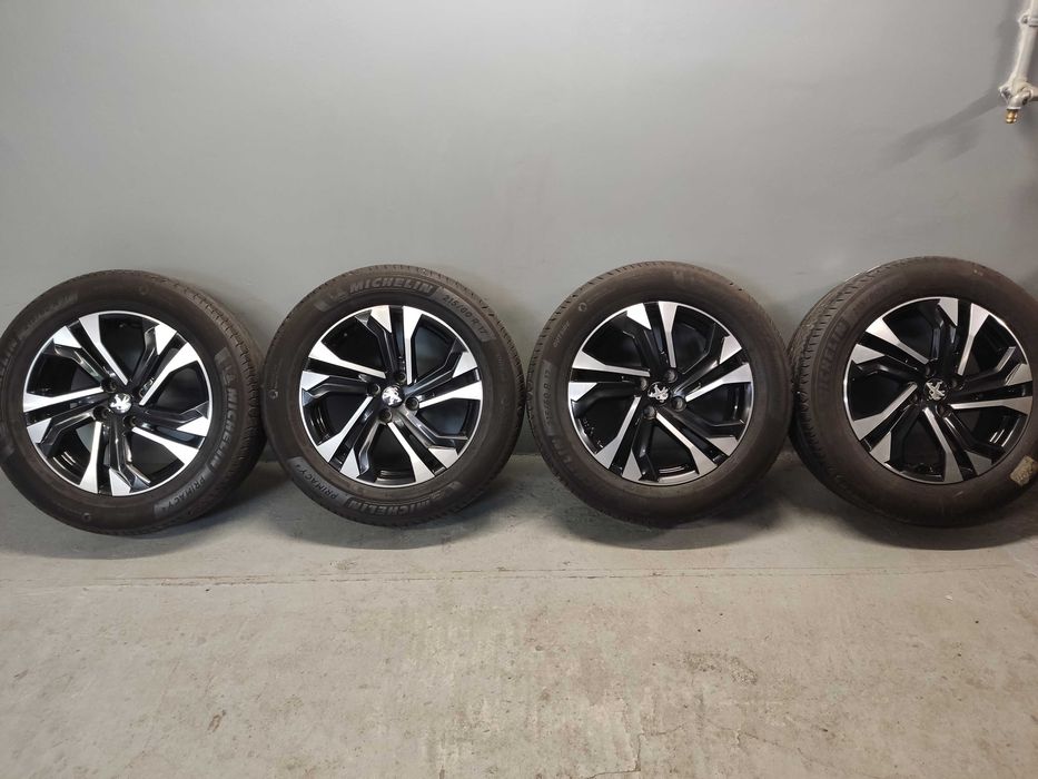 Koła alu 17 Peugeot 2008 Citroen 4x108 Michelin 215/60R17, 2021 rok