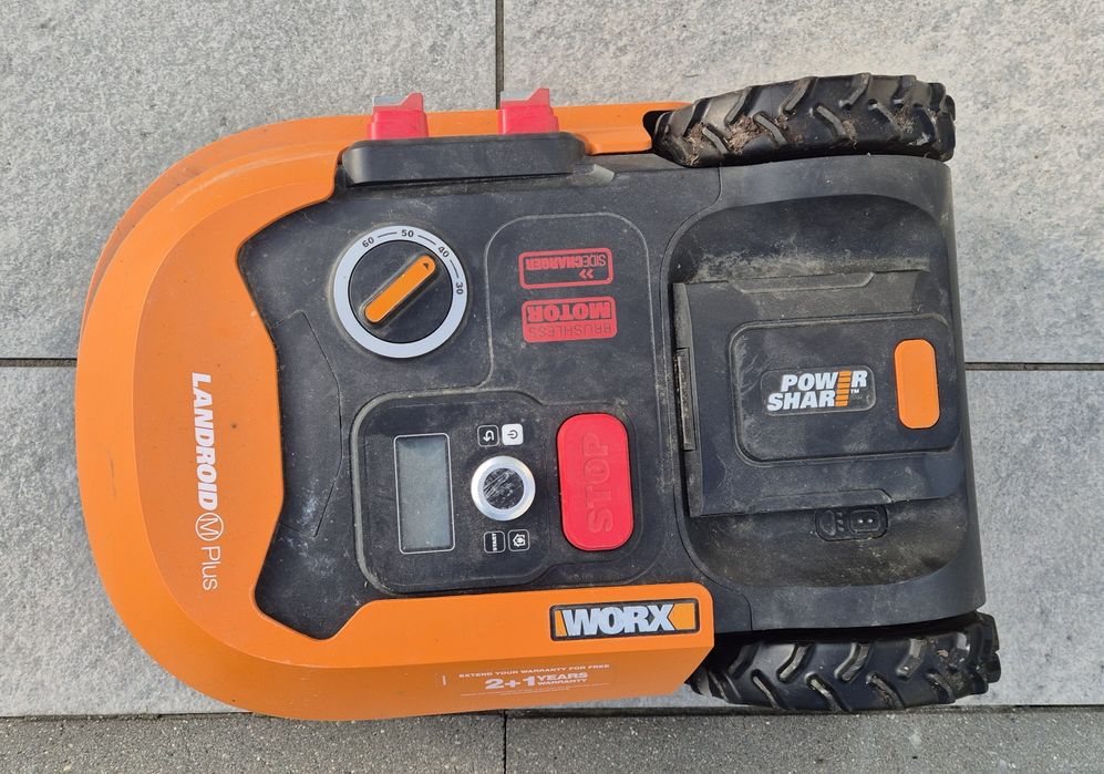 WORX Landroid WR167E M700 Plus duży zestaw