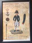 Moldura com gravura do Arsenal Real do Exército 1807
