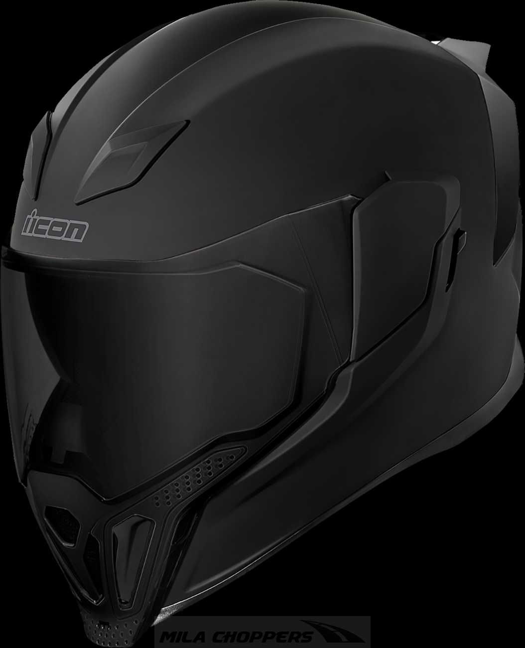 Czarny kask motocyklowy Airflite™ ICON