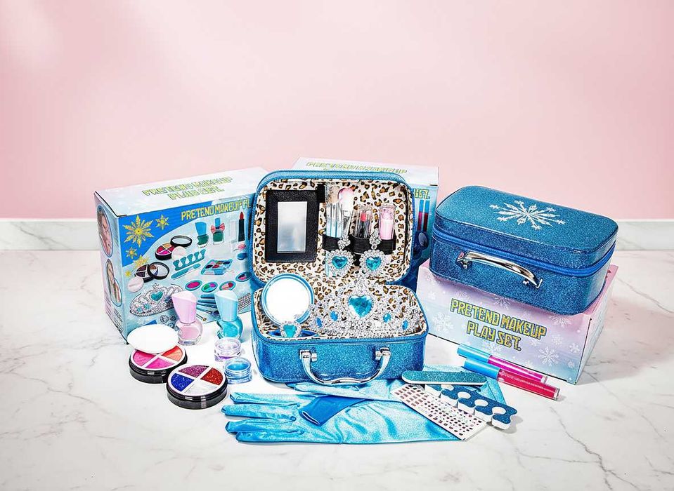 Подарочный набор детской косметики с кейсом, 3 вида. Frozen, Unicorn.