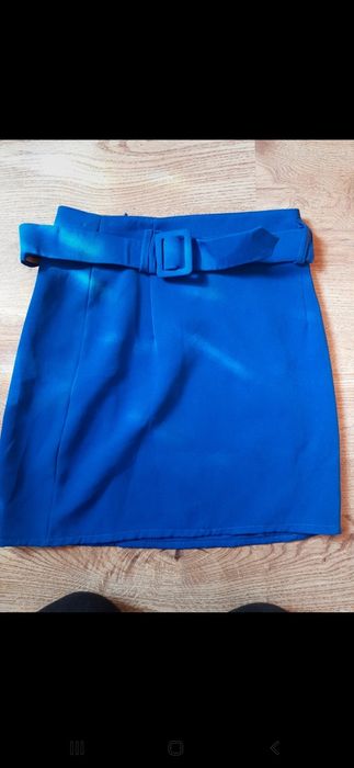 Nowa spodnica chaber  do 70cm w pasie