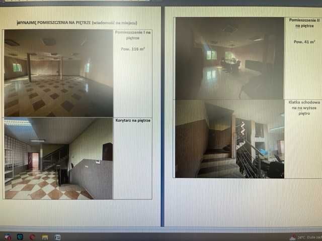 wynajmę pomieszczenia