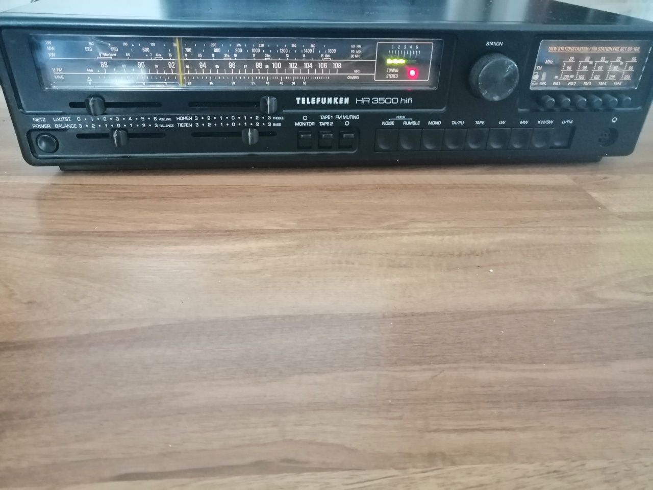 Amplituner telefunken HR 3500 hi fi