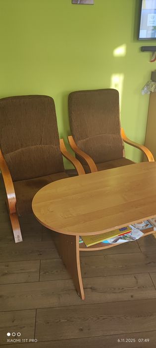 Ława i dwa fotele